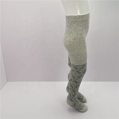 秋の女の子 滑らない ニットタイトパンツ 快適な厚い暖かい赤ちゃんタイト