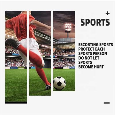 男性用 スポーツ コンプレッション 靴下 固いパターン 快適で透ける 運動靴下