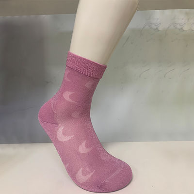 100% ファッション スタイリッシュ ミニマリスト 女性用 滑り防ぎ機能のある 輝くシルクナイロン靴下