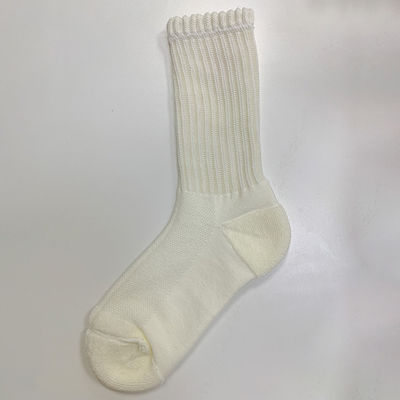 厚い100%綿 女性用毛皮 毛布付き スポーツソックス ロゴ印刷 熱性サブライメーション