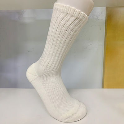 厚い100%綿 女性用毛皮 毛布付き スポーツソックス ロゴ印刷 熱性サブライメーション