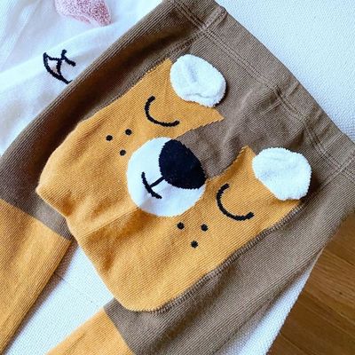 快適で息やすい綿で 赤ちゃん用のカジュアルストッキング