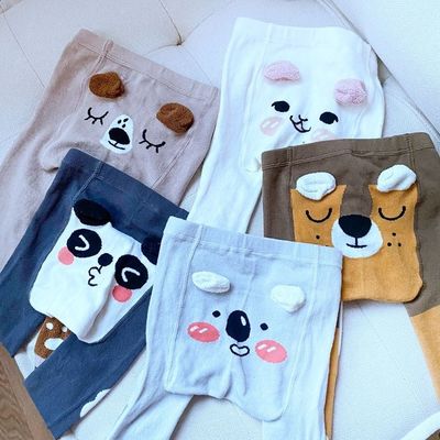 快適で息やすい綿で 赤ちゃん用のカジュアルストッキング