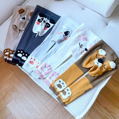 快適で息やすい綿で 赤ちゃん用のカジュアルストッキング