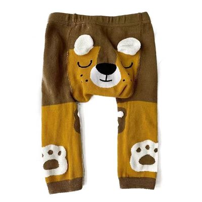 3D動物模様で柔らかい綿のパンツ