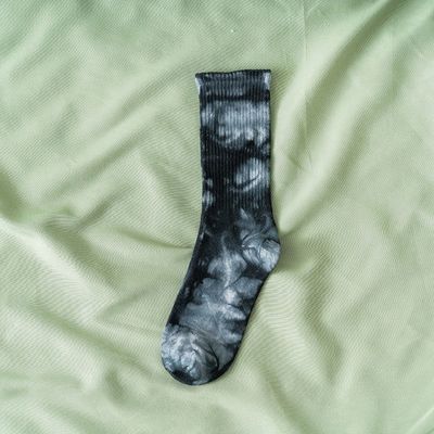 70%綿 25%ポリエステル 5%スパンデックス ユニセックス ネクタイ 染料 靴下 普通のスタイル 直接供給