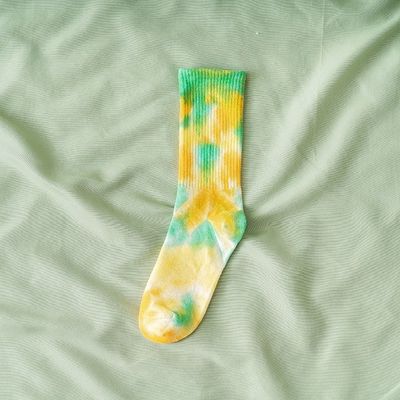 新品 カラー ネクタイ 染料 ユニセックス 靴下 綿 ポリエステル スパンデックス スポーツ 靴下 直送