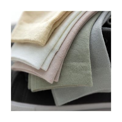 レギュラースタイル 固形 冬用綿靴下 女性用 編み物 竹