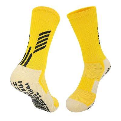 11色 デザイン用 スタムグリップ 防滑 サッカー靴下 到着 針検知 NO
