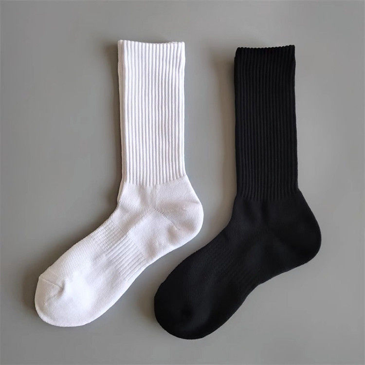Unisex コットン スポーツ 靴下 滑らない クルーグリップ 85% 綿,10%ポリエステル